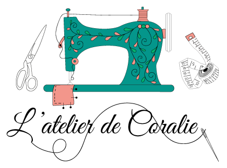 Création du logo de L'atelier de Coralie